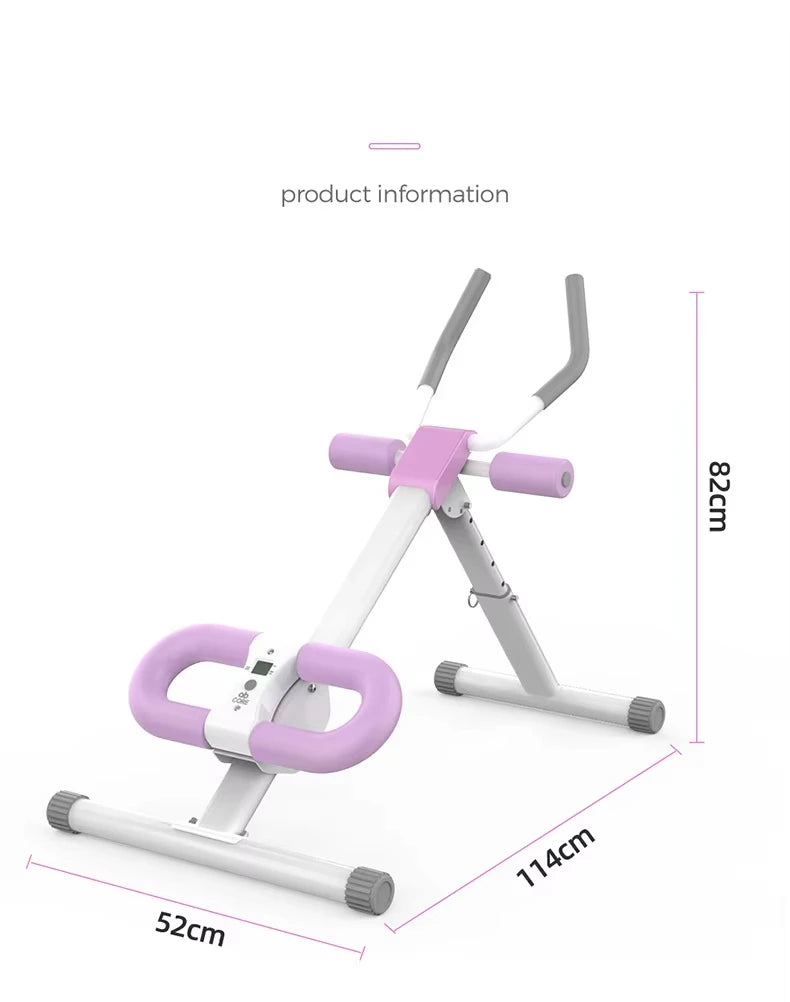 Multifunction Silent Anti-Slip Body Muscle Core Exerciser Workout Home Gym Custom Adjustable Fitness Abdominal Trainer Bench